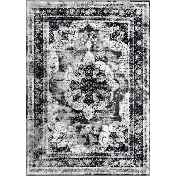 Unique Loom Sofia Salle Garnier Black 10 ft. x 14 ft. 1 in. Area Rug