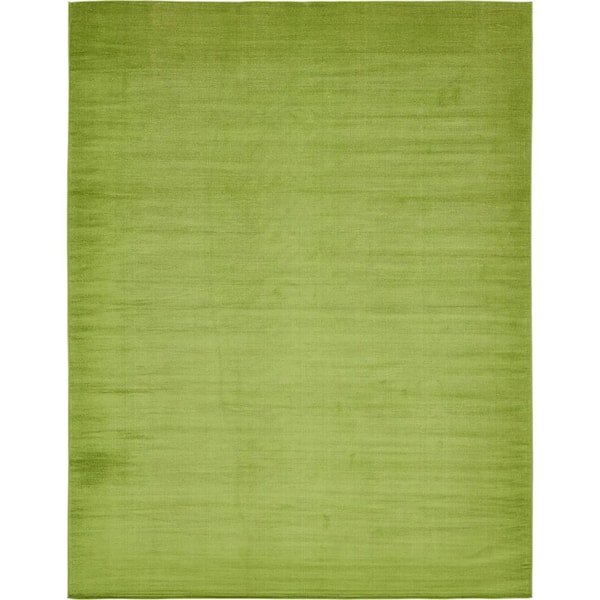 Unique Loom Williamsburg Solid Green 10' 0 x 13' 0 Area Rug