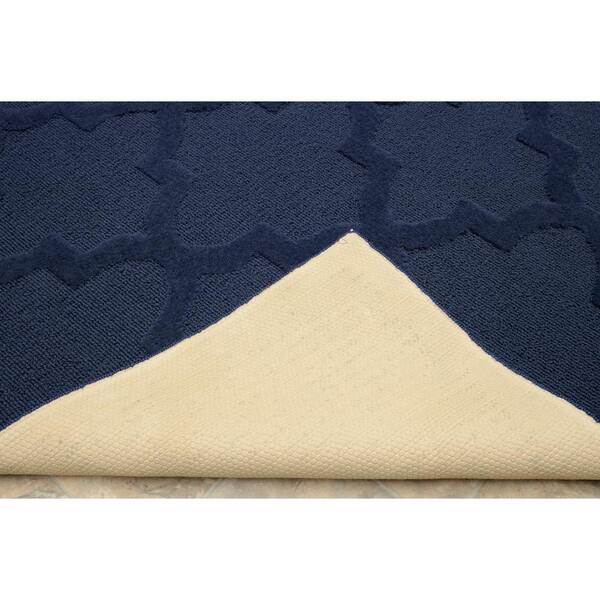 Garland Rug Quatro Navy 6 ft. x 9 ft. Area Rug - image 4