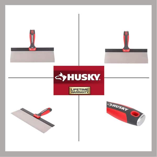 Husky 12 in. Tape Knife Scraper with Stainless Steel Blade 90988