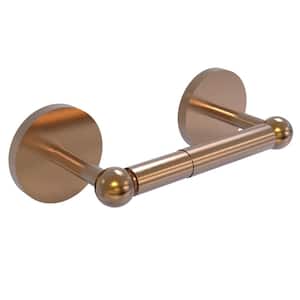 Prestige Skyline Collection Double Post Toilet Paper Holder in Brushed Bronze