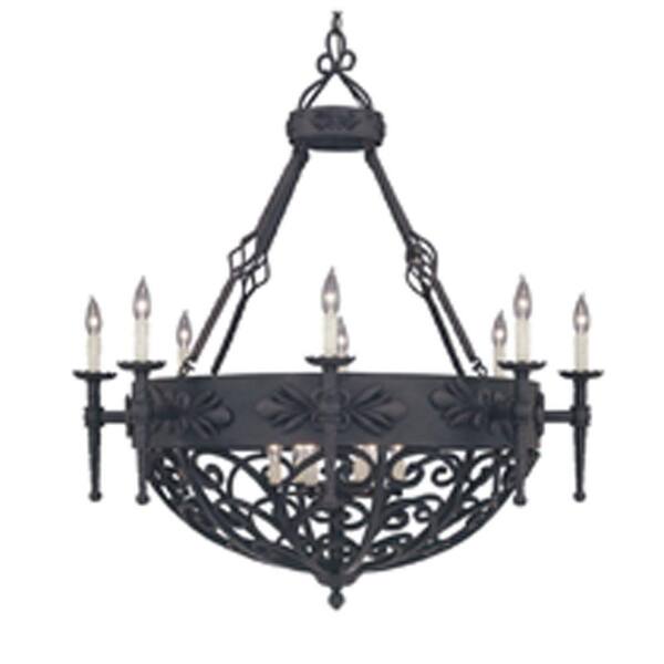 Designers Fountain Alhambra 14-Light Natural Iron Hanging Pendant