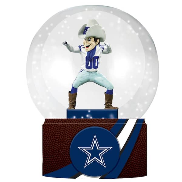 Dallas Cowboys Snow globe Glass Can - 18 oz cup — MickeeMariee