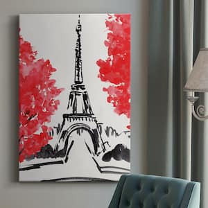 Day in Paris I By Wexford Homes Unframed Giclee Home Art Print 48 in. x 32 in. .