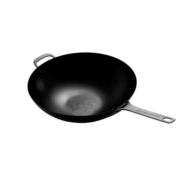 thumbnail image 2 of Kamado Joe ® Karbon Steel ™ Carbon Steel Half-Moon Pan Set 2 of 14