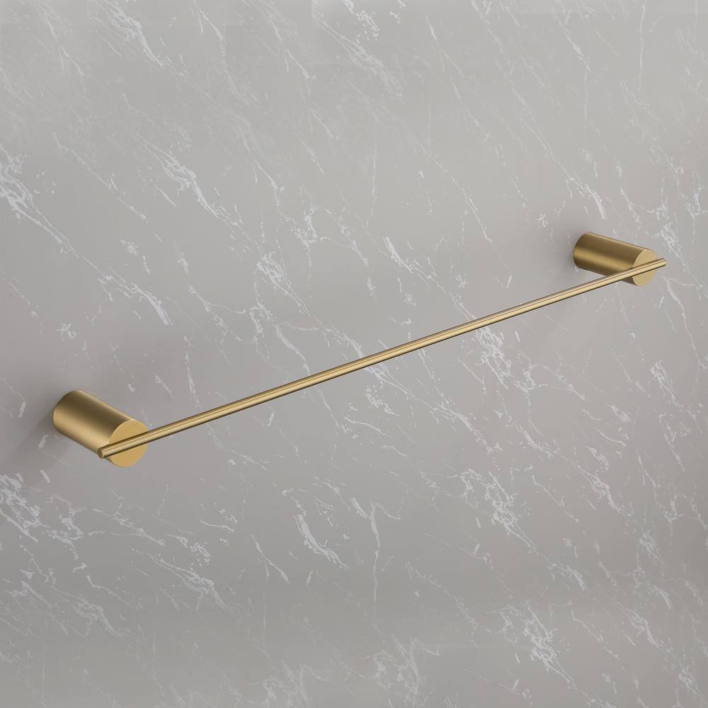 Brushed Gold Stainless Steel 4-Piece Bathroom Hardware Set