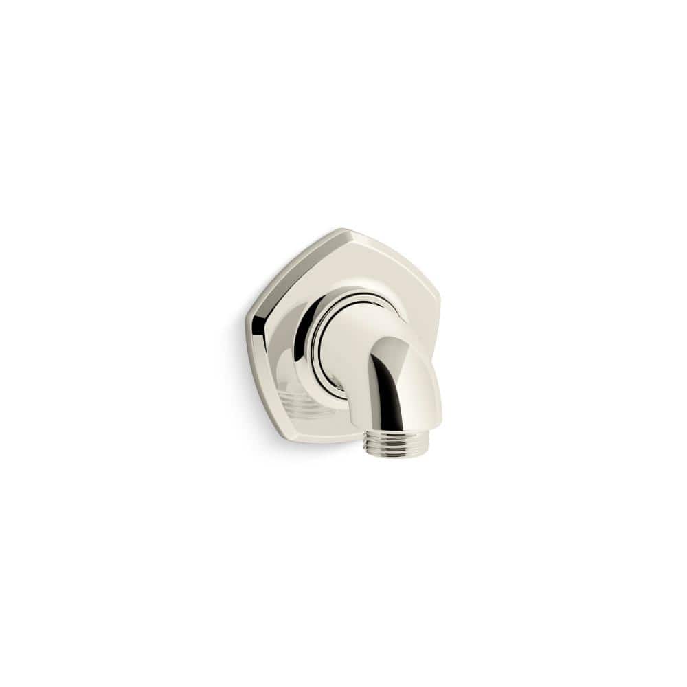 Occasion 1/2 in. Metal 120° Supply Elbow Fitting in Vibrant Polished Nickel price history on PriceWatchPro
