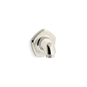 Occasion 1/2 in. Metal 120° Supply Elbow Fitting in Vibrant Polished Nickel