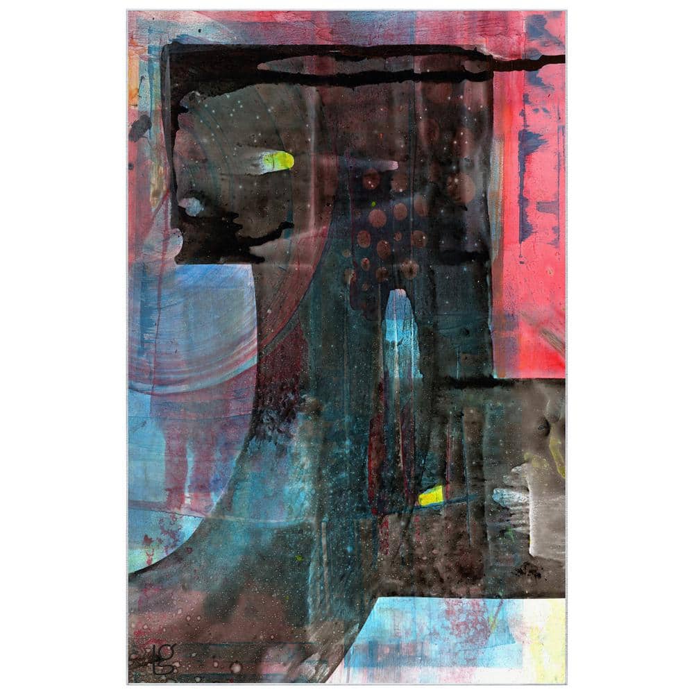 Multi-Colored 5 ft. x 8 ft. Switching Directions Washable Abstract Art Area Rug price history on PriceWatchPro