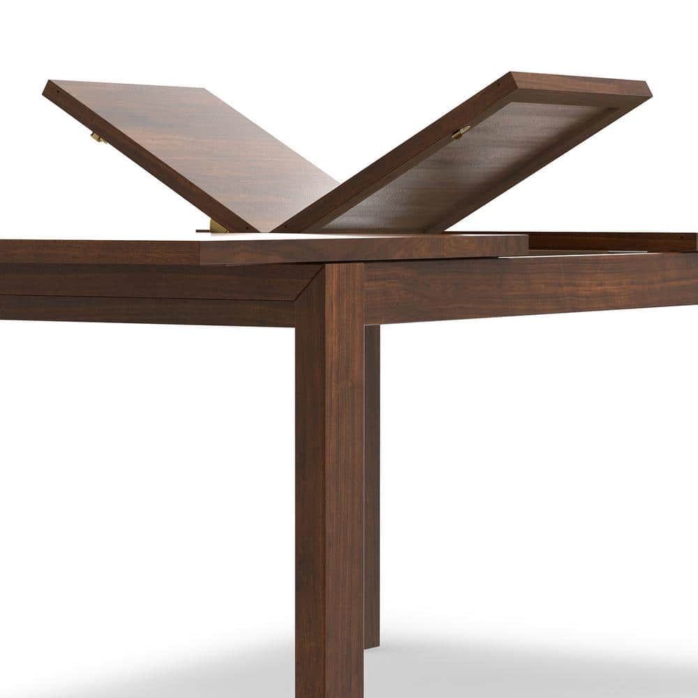 Wilson Walnut Extendable Rectangular Dining Table