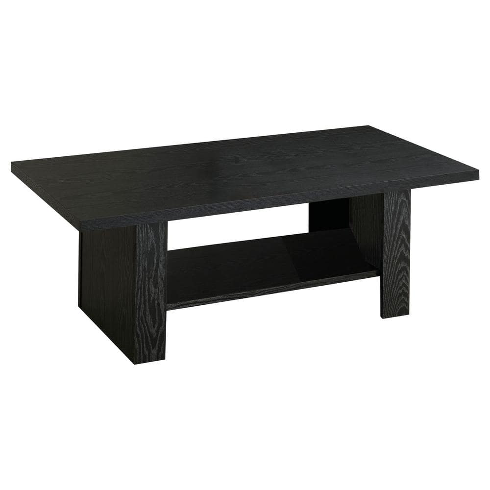 Black Oak 3-Piece Rectangular Coffee and End Table Set