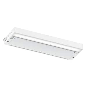 6U Series 12 in. LED Textured White Under Cabinet Light