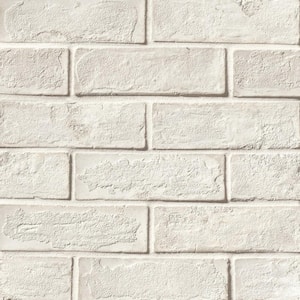 Avondale Rectangle 2 in. x 8 in. Matte Early Gray Brick Ceramic Wall Tile (9.43 sq. ft./Case)