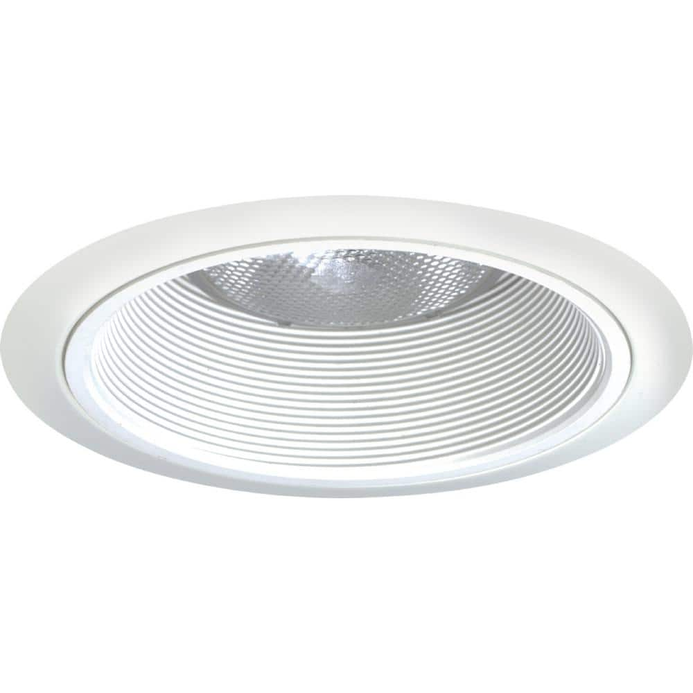 Juno Contractor Select 6 in. New Construction or Remodel Recessed Downlight  Tapered Baffle Trim 24 WWH - The Home Depot