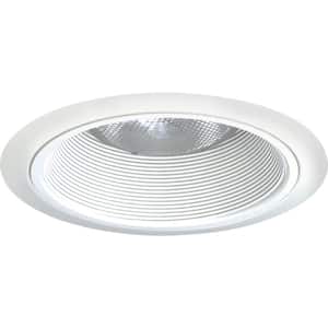 Contractor Select 6 in. New Construction or Remodel Recessed Downlight Tapered Baffle Trim