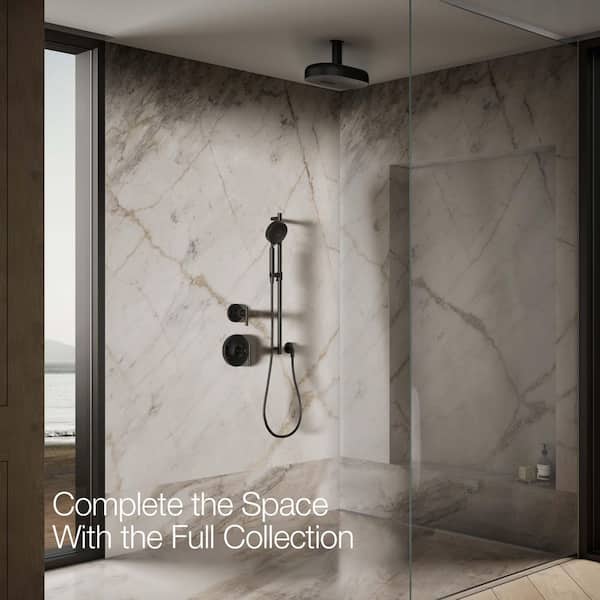 KOHLER Statement 2-Spray Patterns with 2.5 GPM 12 in. Wall Mount