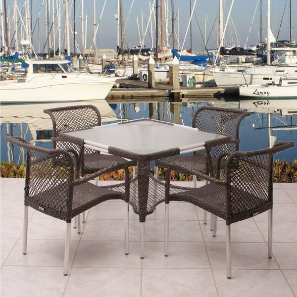 Atlantic Soho 5-Piece Patio Dining Set-DISCONTINUED