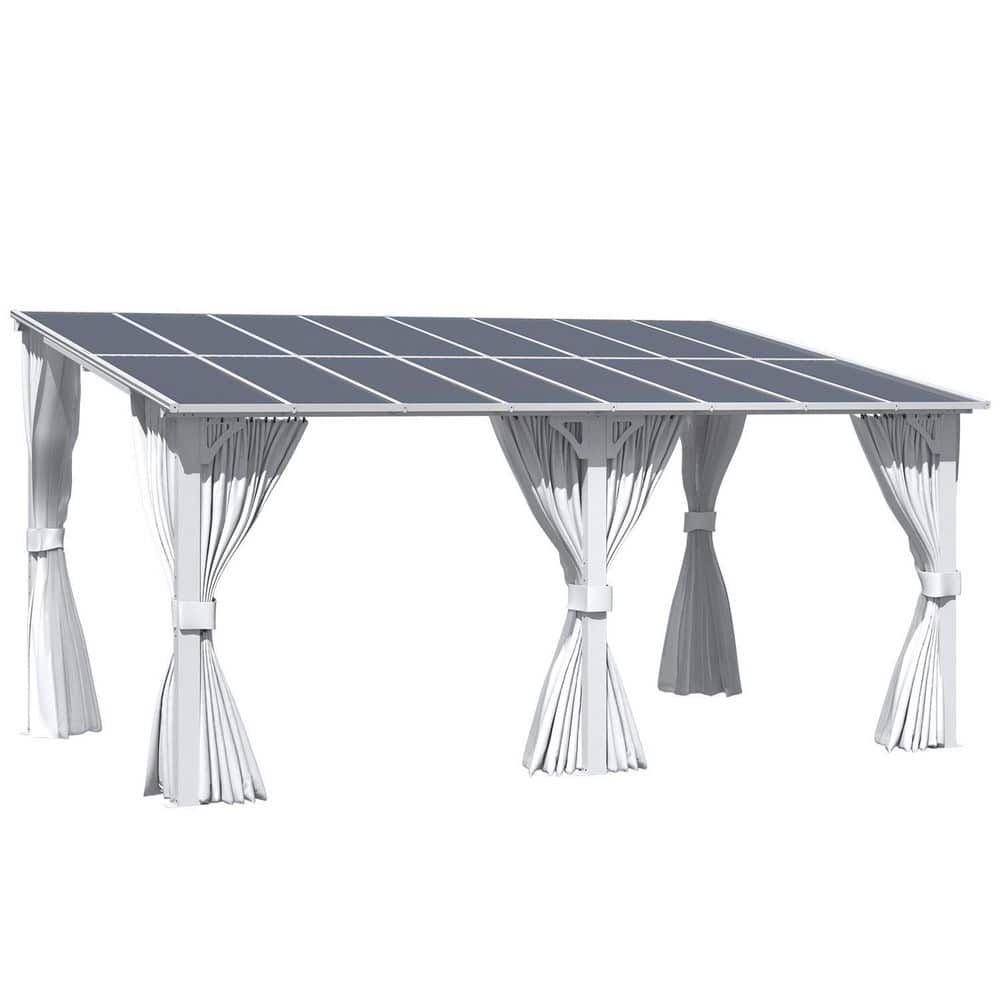 雨ページ AECOJOY 16 ft. x 10 ft. Outdoor Hard Top Gazebo for Patio, Large