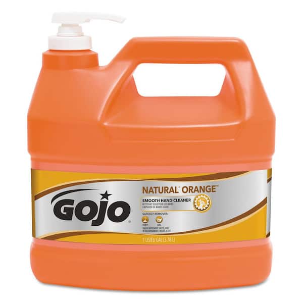 1 gal. Natural Orange Citrus Scent Smooth Hand Cleaner in Pump Dispenser (Case of 4)