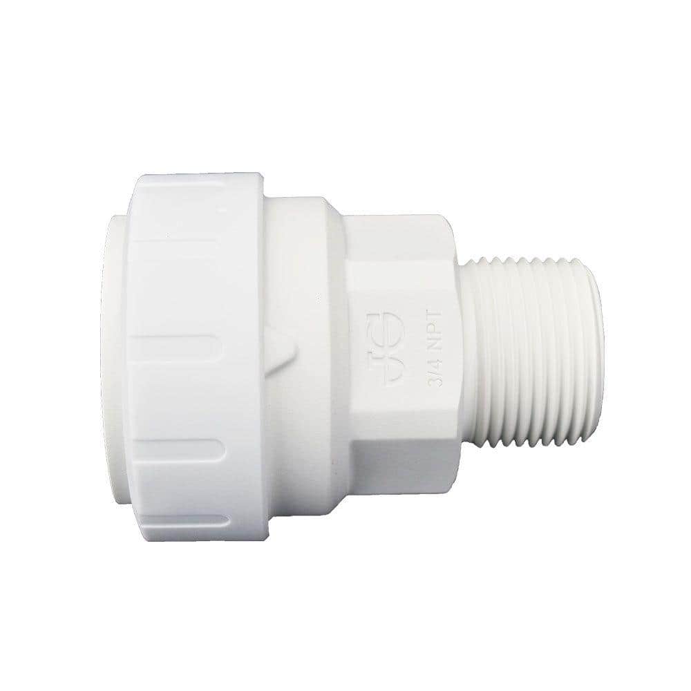 SpeedFit 1 in. x 3/4 in. Plastic Push-to-Connect Male Connector Fitting (2-Pack) price history on PriceWatchPro