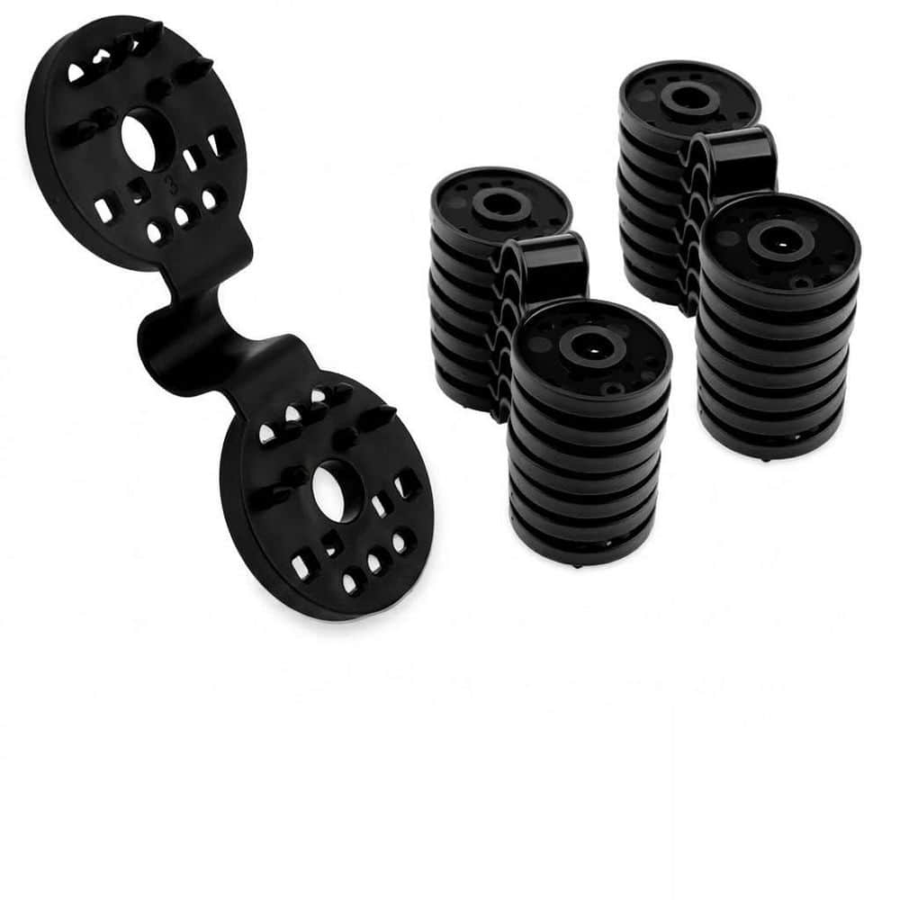 Bird Barrier Clip Shade Cloth Clips for Outdoor Garden Netting and Greenhouse Sun Shade Net Patio Use (50-Pack) price history on PriceWatchPro