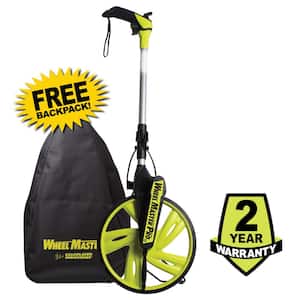 Wheel Master Pro 12.5 in. Measuring Wheel with Backpack Carrying Case