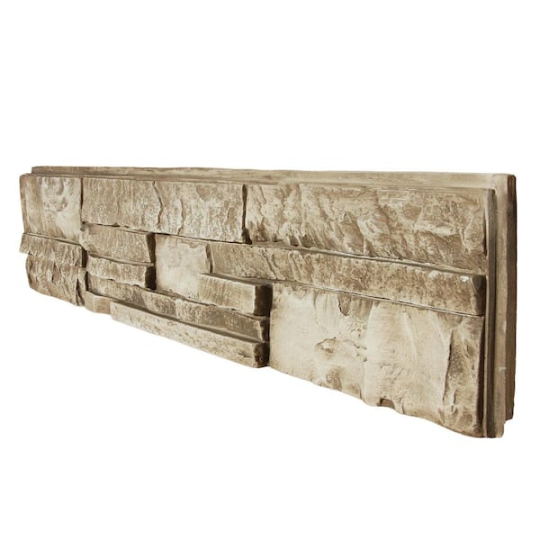 TRITAN BP Summit 8 in. W x 8 in. L Prairie Bluff Faux Stone Panel