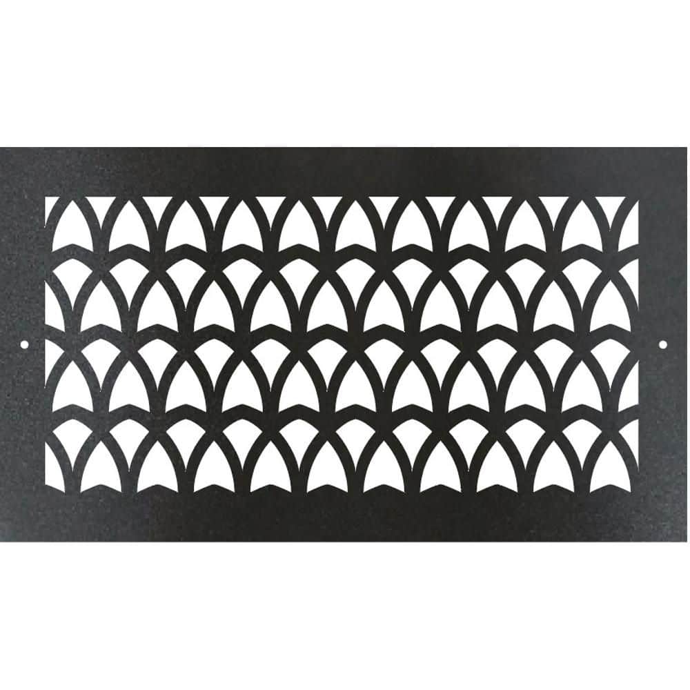 Metal Screw-In Floor Register. Duct Opening 4x10 (Overall 6x12) - Heavenly Arches Design price history on PriceWatchPro