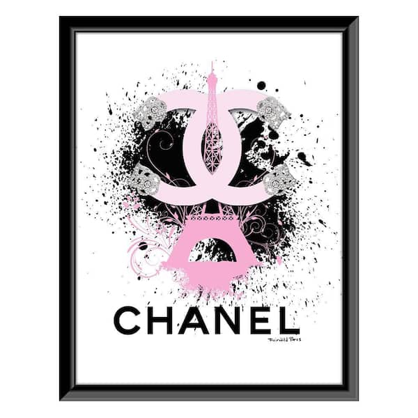 VENICE BEACH Collections Fashion Design in Paris by Fairchild Paris 1 Piece Framed Graphic Print Abstract Poster Art Print 18 in. x 14 in.