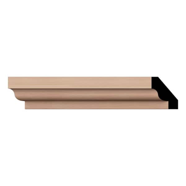 WM60 0.56 in. D x 1.75 in. W x 96 in. L Wood (Cherry) Crown Molding