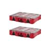 Milwaukee PACKOUT 11-Compartment Small Parts Organizer (2-Pack) 48-22-8430X2