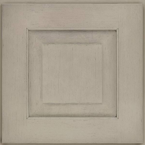 KraftMaid 14-5/8 in. x 14-5/8 in. Cabinet Door Sample in Weathered Concrete