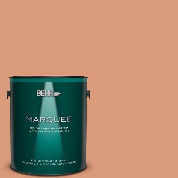 BEHR MARQUEE 1 gal. #MQ1-27 Dazzle and Delight One-Coat Hide Semi-Gloss Enamel Interior Paint & Primer