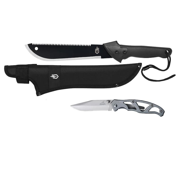 Gerber Machete Jr Plus Paraframe Combo