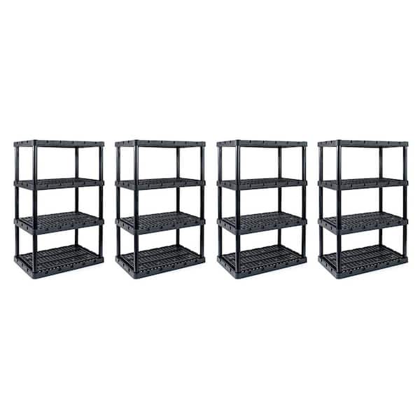 XL 4 Shelf Knect A Shelf Ventilated Heavy Duty Storage (4 Pack)