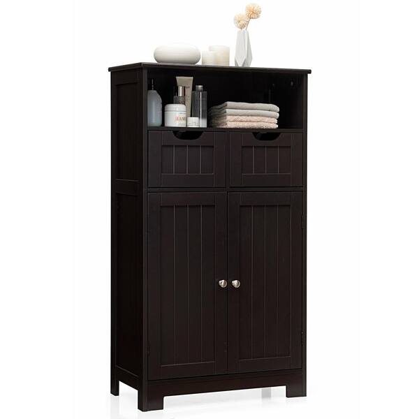 Espresso office deals storage cabinets