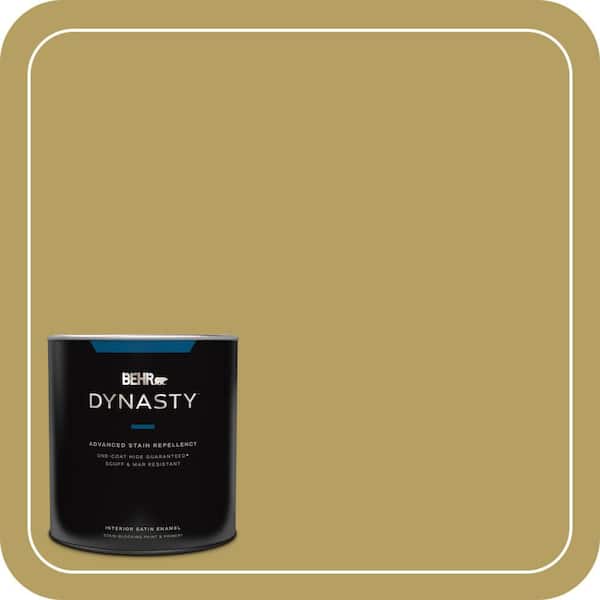 BEHR DYNASTY 1 qt. Home Decorators Collection #HDC-CL-19 Apple Wine Satin Enamel Interior Stain-Blocking Paint & Primer