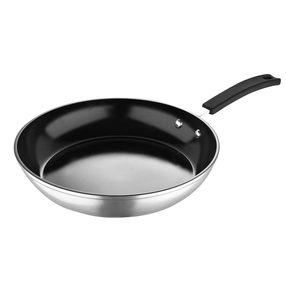 1Pc Small Frying Pan Cast Iron Uncoated Black For Food Frying