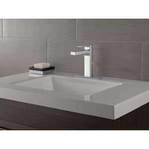 Xander Single Handle High Arc Single Hole Bathroom Faucet in Chrome
