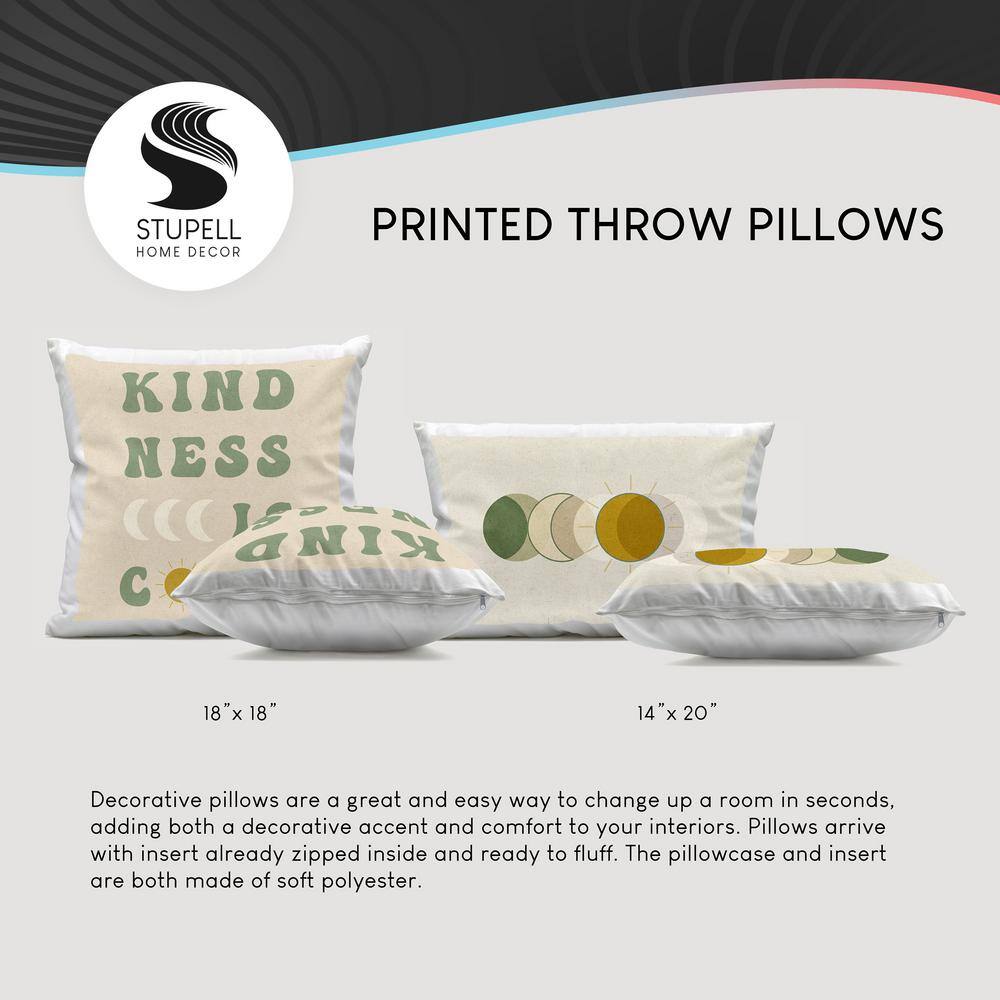 Winter Snowfall Birds and Cattle Beige Polyester Throw Pillow Set