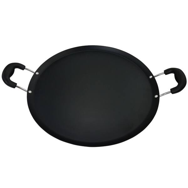 Oster Cocina Zadora Carbon Steel Comal Pan with Handles