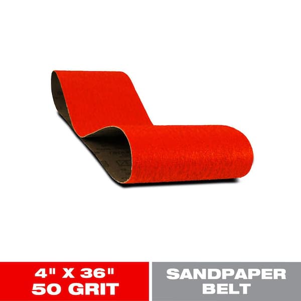 DIABLO 4 in. x 36 in. 50-Grit Sanding Belt