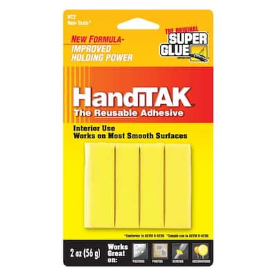 2 oz. Handitak Reusable Adhesive (12-Pack)