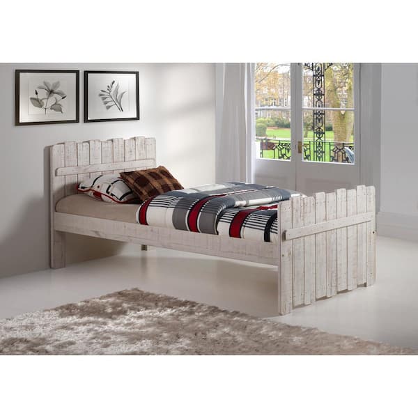 Rustic Sand Twin Tree House Bed
