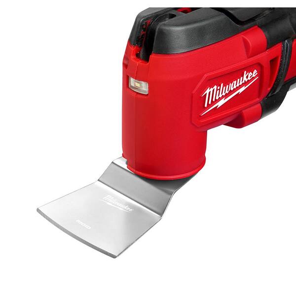 Milwaukee 2 in. Stainless Steel Universal Fit Rigid/Flex Scraper Oscillating Multi-Tool Blade Kit (4-Piece)