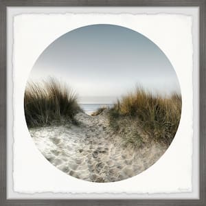 "Grassy Sand Dunes" by Marmont Hill Framed Nature Art Print 12 in. x 12 in.