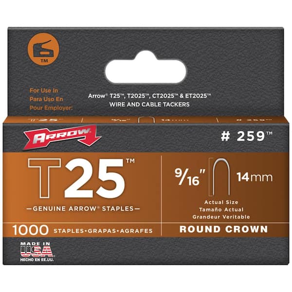 Arrow DIY Electric Staple Gun with 3750-Pack 1/4 in., 5/16in., 3/8in. & 1/2  in. T50 Staples 843631130766 - The Home Depot