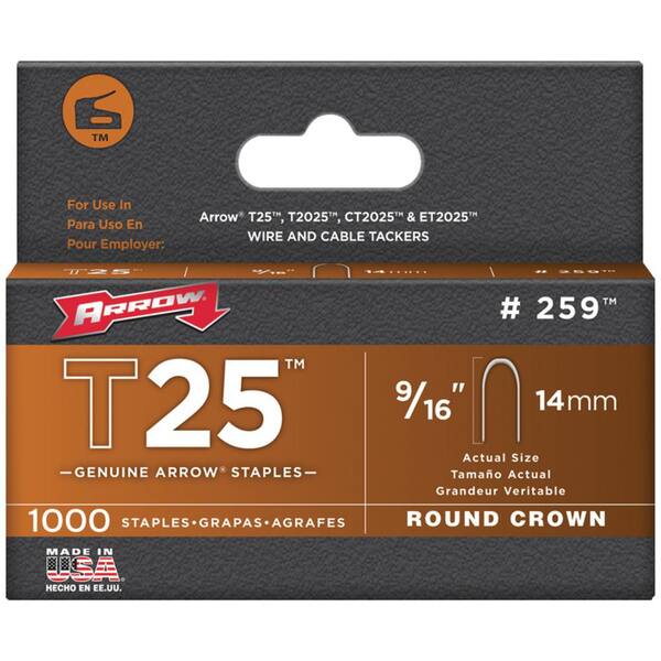 Arrow DIY Electric Staple Gun with 3750-Pack 1/4 in., 5/16in., 3/8in. & 1/2  in. T50 Staples 843631130766 - The Home Depot