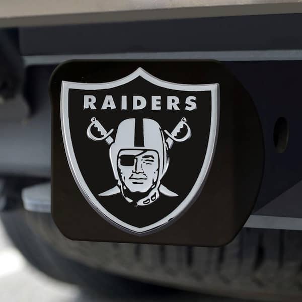 Oakland Raiders Shield NFL Trailer Hitch Cover Siskiyou Hitch