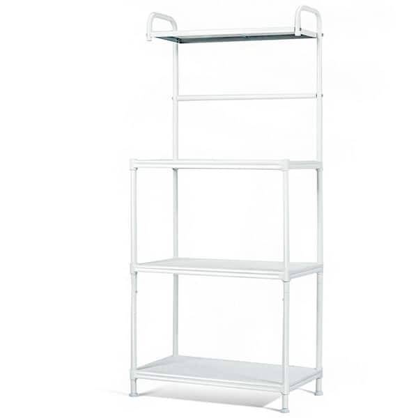 ANGELES HOME Aluminum 10 Sheet Bun and Sheet Pan Rack with Rolling Casters  M44-8KC420 - The Home Depot